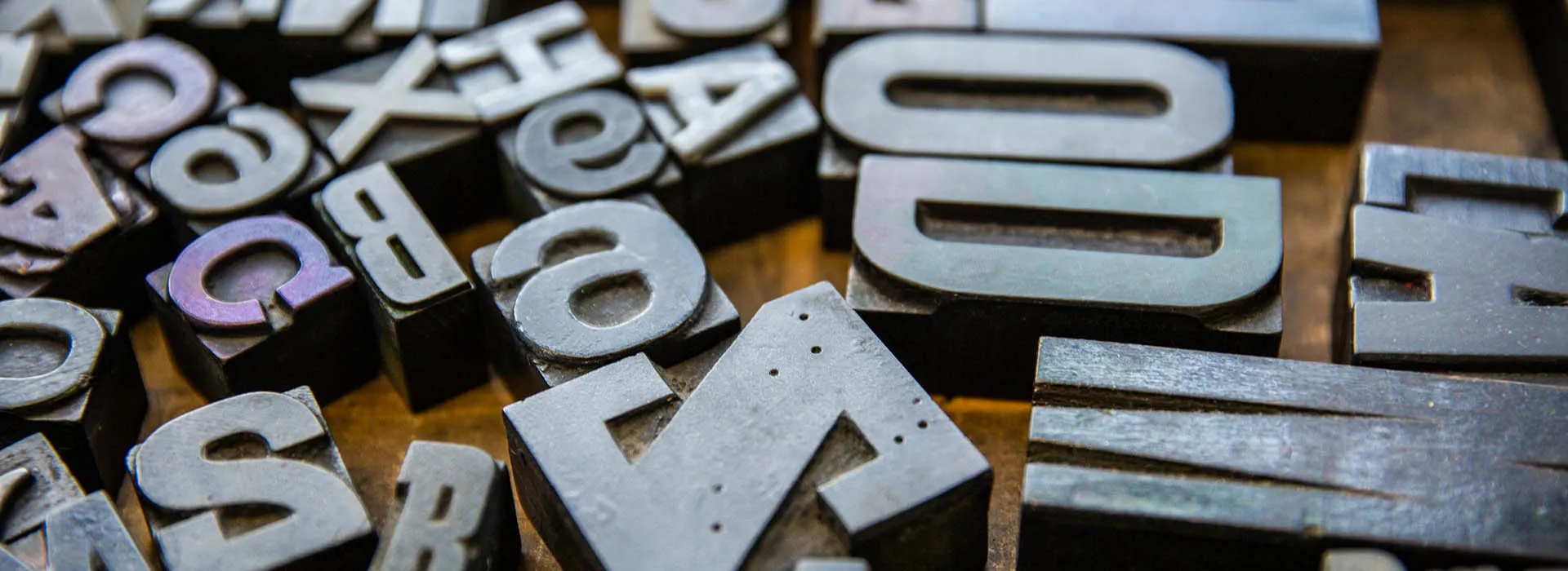 type blocks