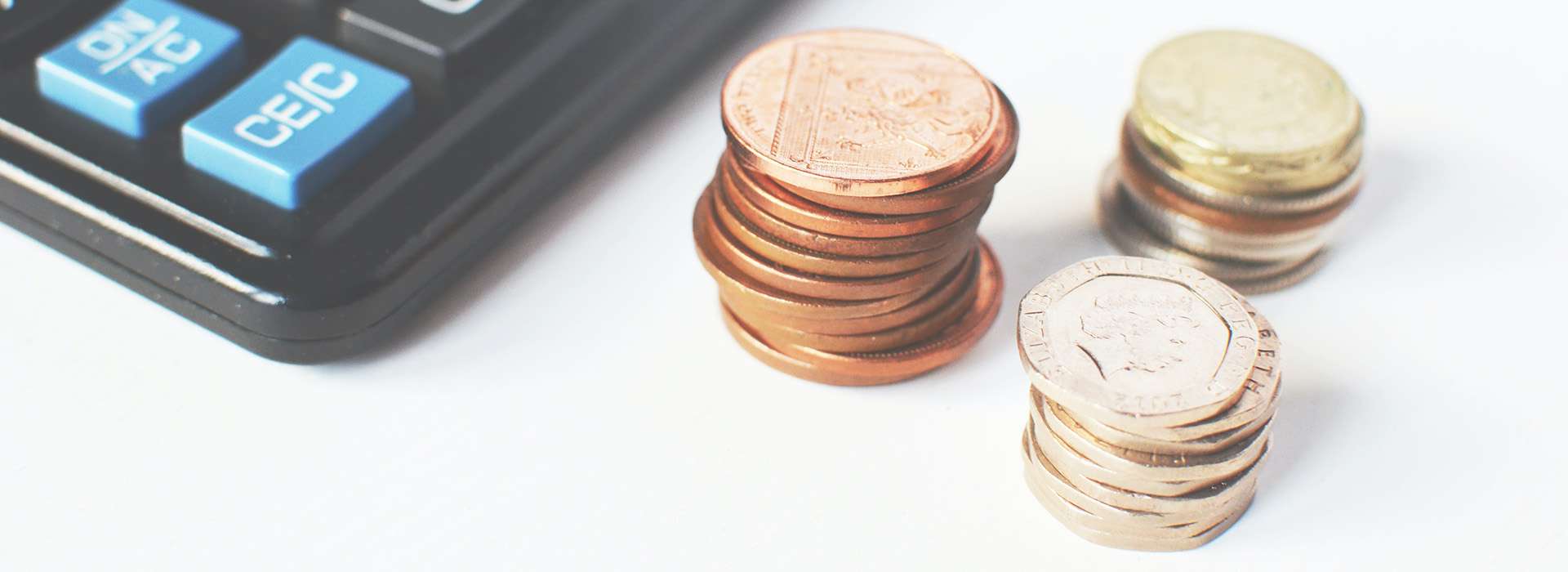 calculator and coins calculator and coins