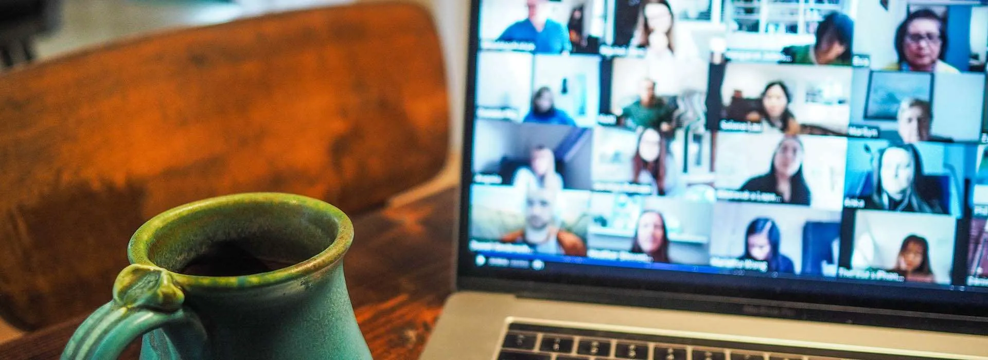 People in an online chat