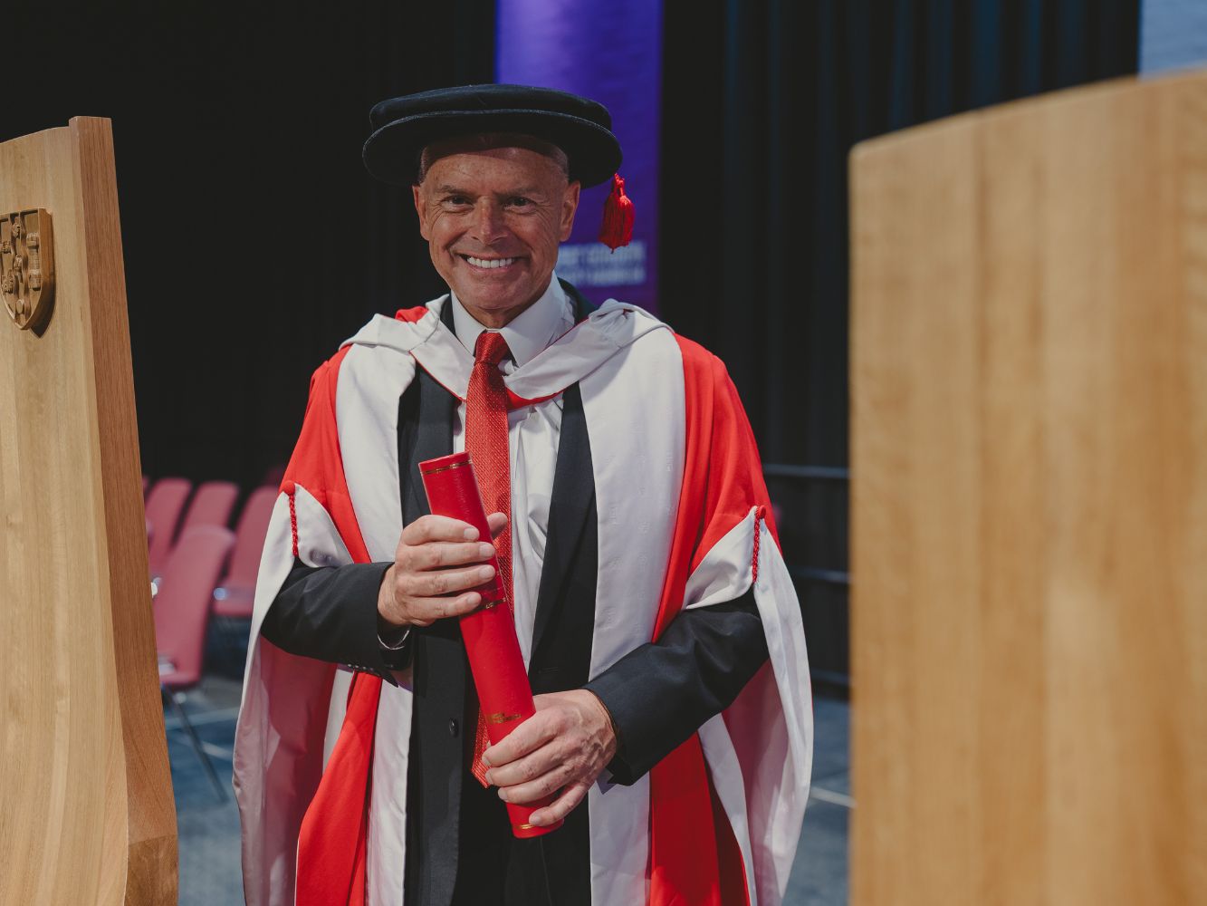 Dave Cormack at RGU's Summer Graduation 2024