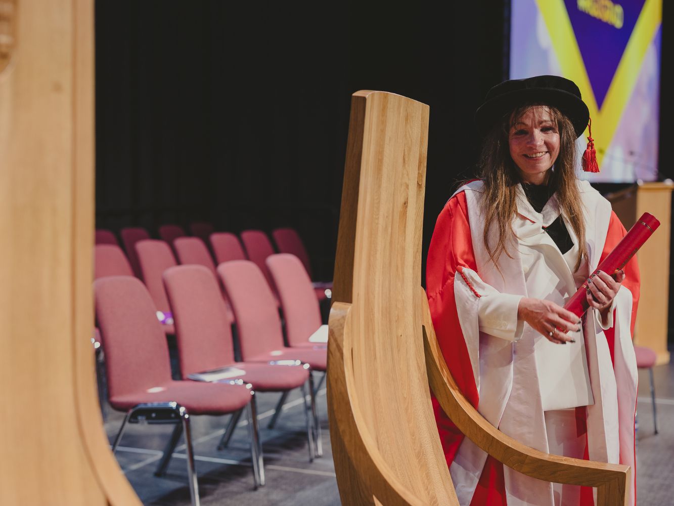 Deborah O’Neil OBE at Graduation 2024