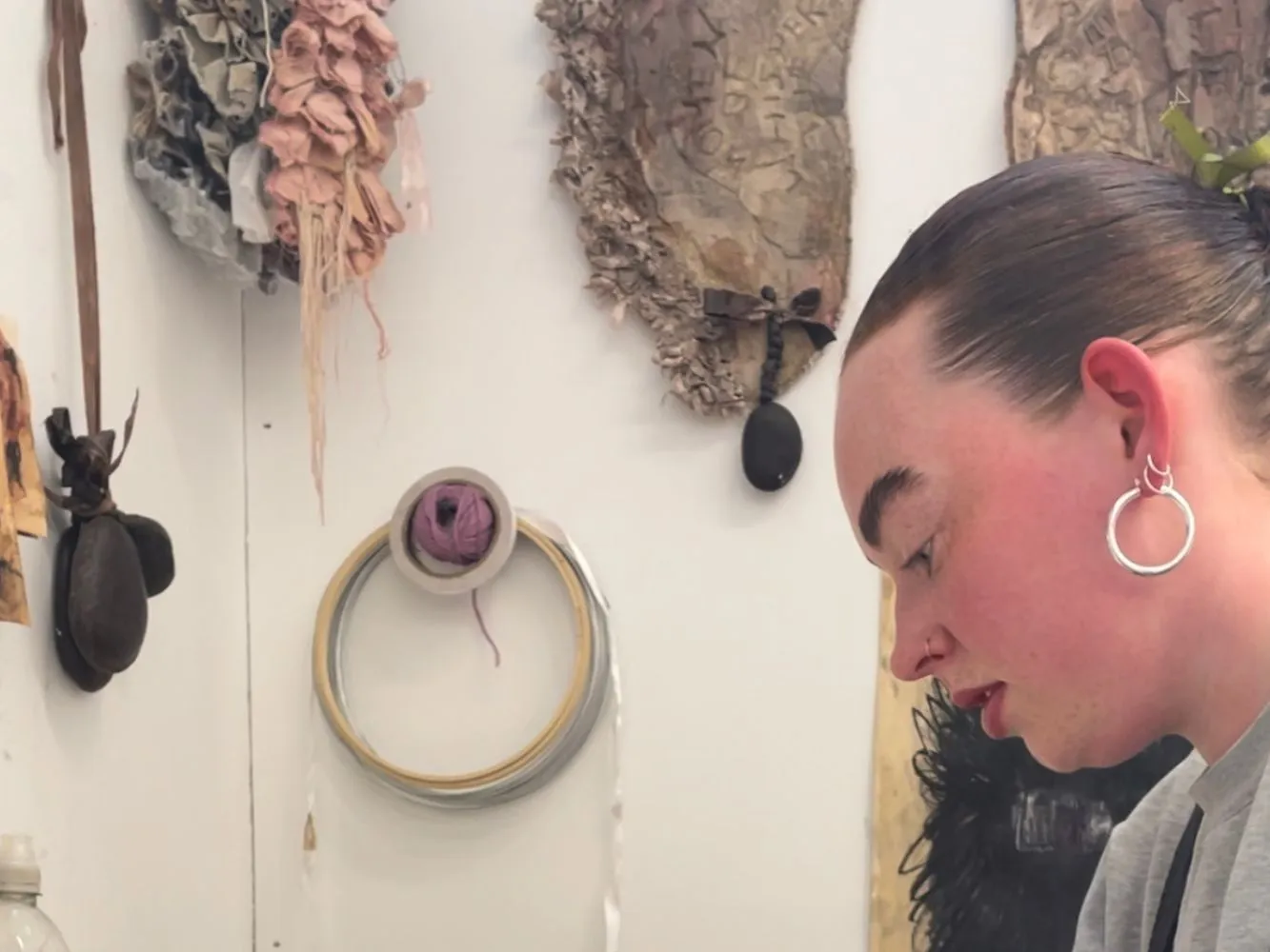 Image shows Lucy Gibb, 4th year Painting student from Gray's