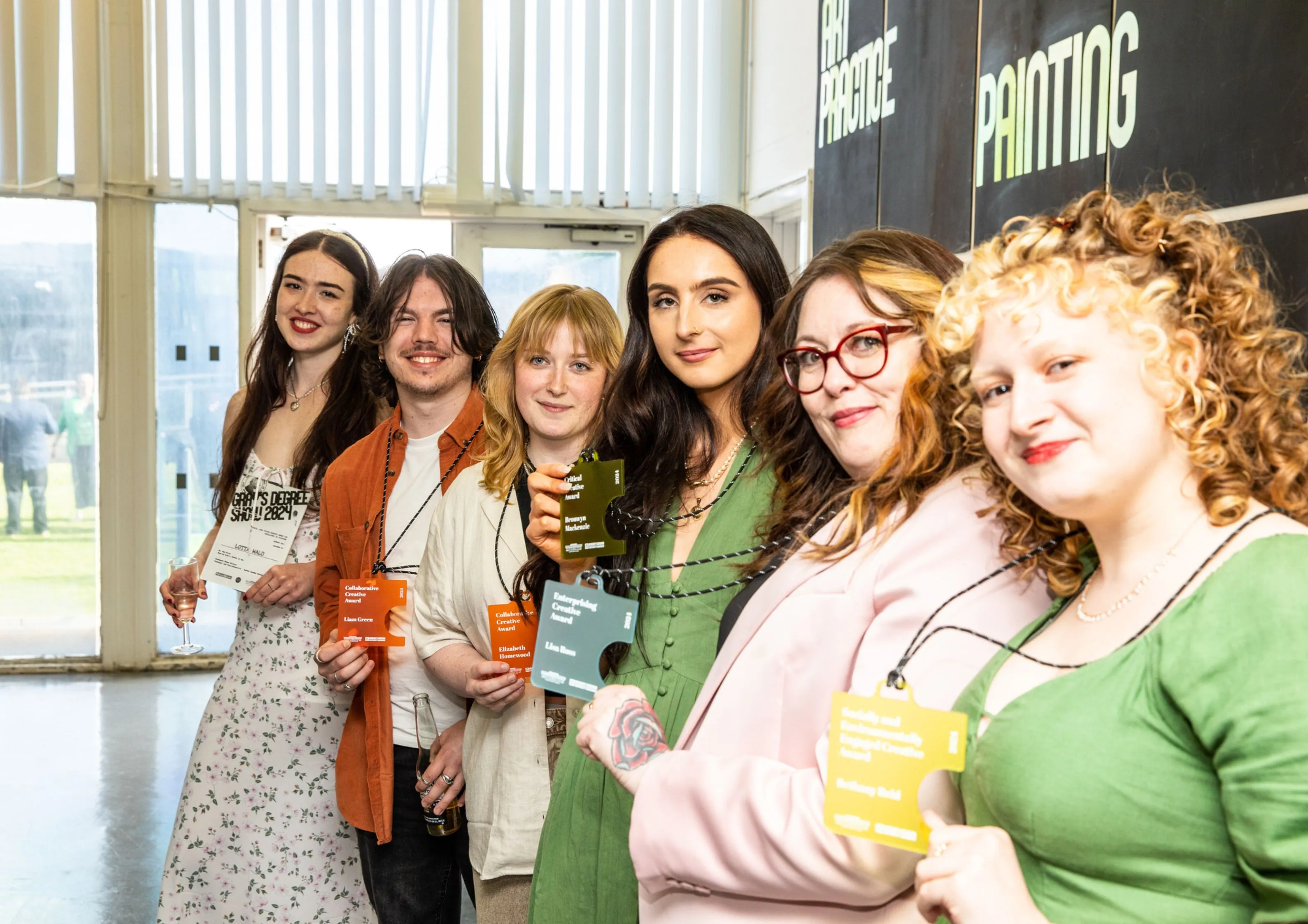 Winners of The Four Pillar Awards at Gray's School of Art Degree Show 2024
