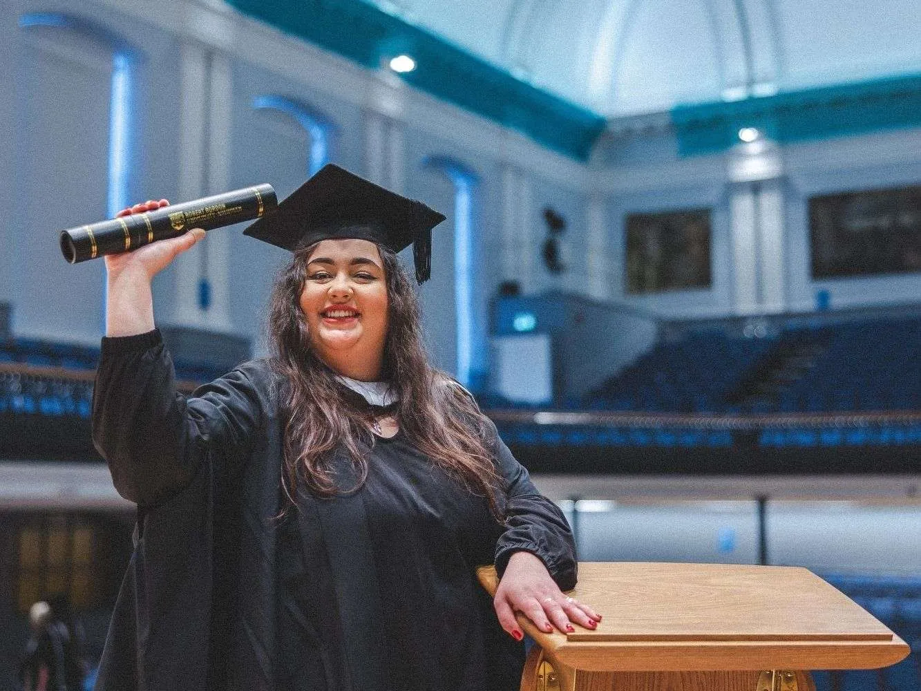 Elodie Baldwin - MA Fine Art graduate - 8th December Graduation