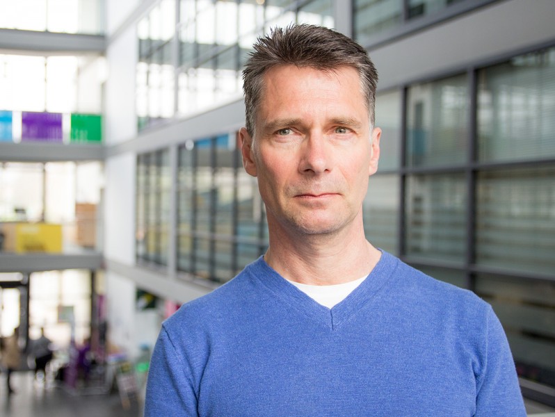 Dr Paul Arnell at RGU's Riverside Building