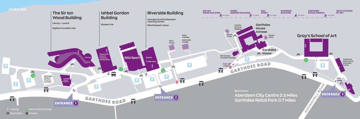 RGU Campus Map 2026 RGU Campus Map 2026