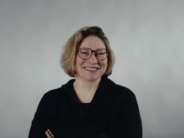 Image shows Dr Jen Clarke, Associate Professor at Gray's School of Art, Robert Gordon University