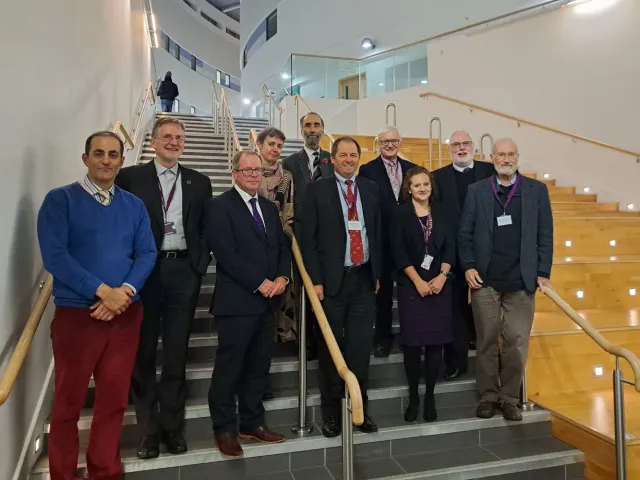 Delegates and speakers at the event