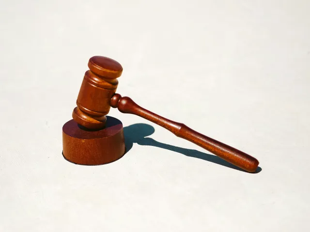 a judge's gavel