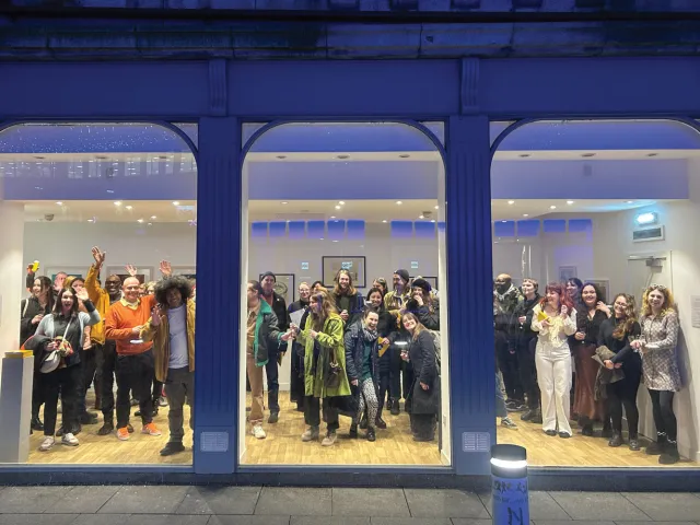 Look Again space from the outside