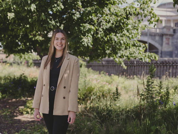 Victoria Allan in park