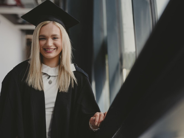 Emmy Collins graduating