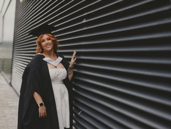 Zoe Frieslick at Graduation 2024