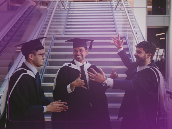 Graduates celebrating